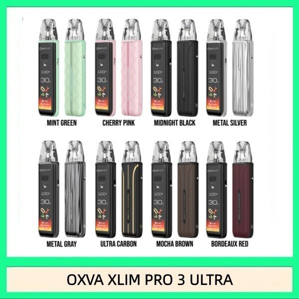OXVA XLIM PRO 3 ULTRA 奧創小蠻牛觸屏螢幕電子煙主機空倉