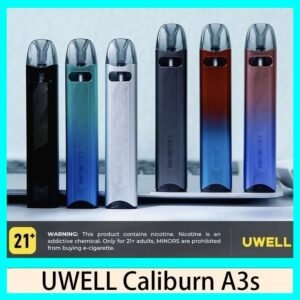 UWELL Caliburn A3S咖哩棒A3S POD電子煙主機官網評價說明書