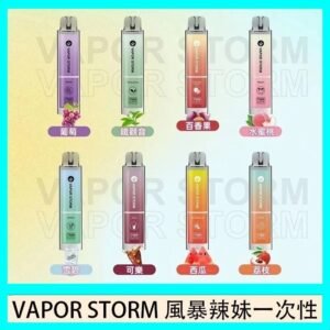 VAPOR STORM風暴辣妹一次性主機充電7500口(5%)